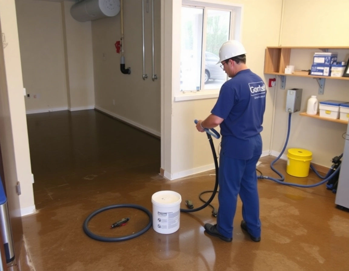 Water Damage Restoration Service in Freemason